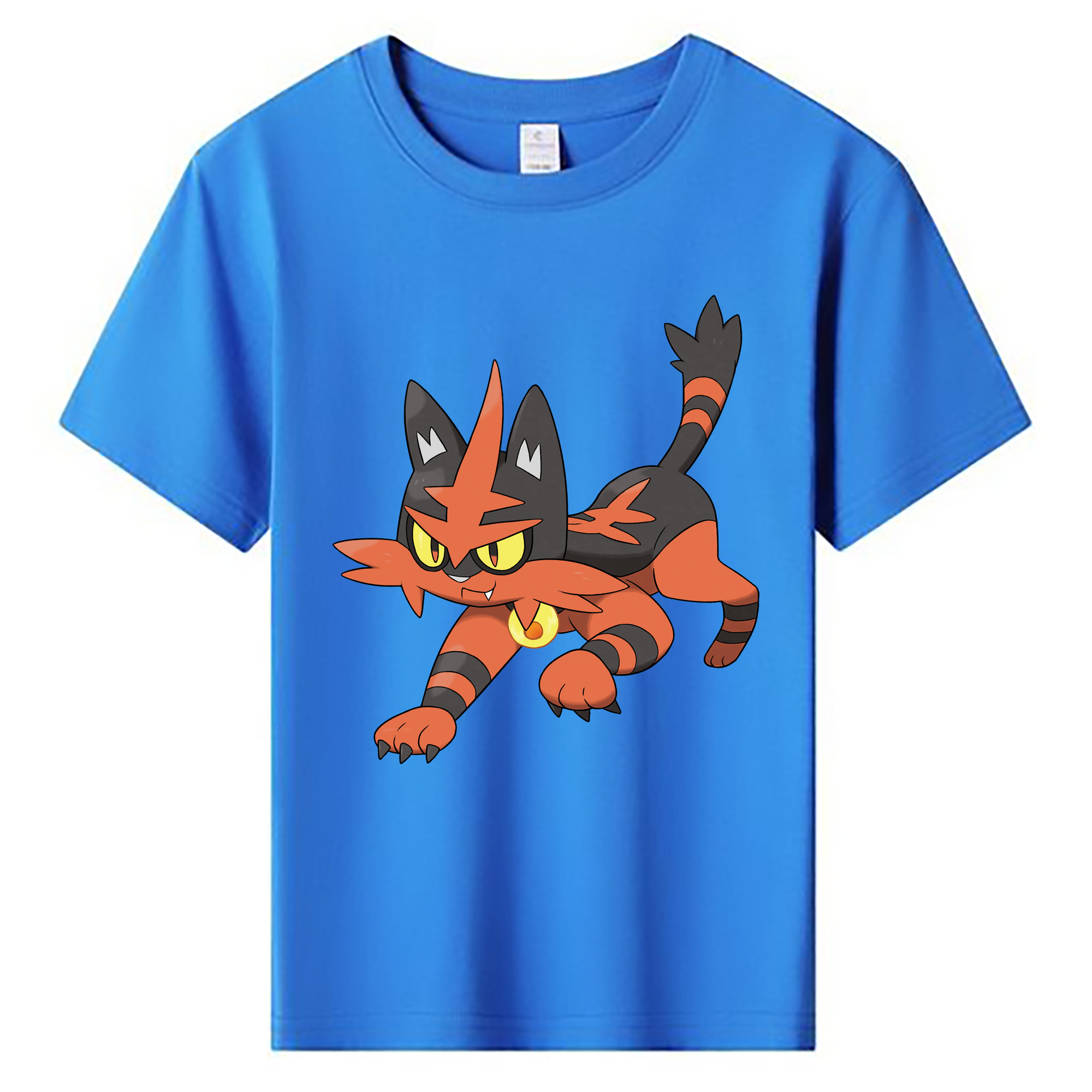 （画像用） ポケットモンスター Pokémon 綿100％キッズTシャツ（フロントプリント）